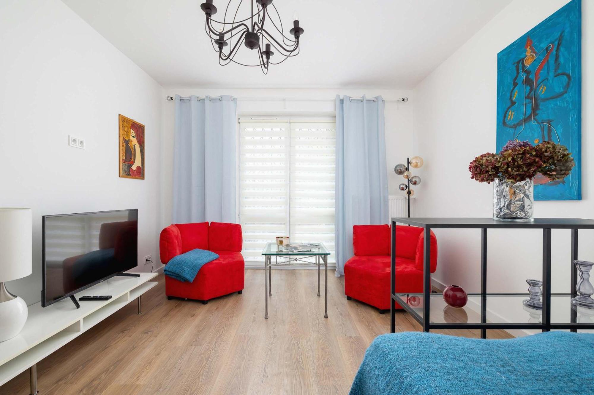 Colorful Studio Near The Spodek Arena In Katowice By Noclegi Renters ภายนอก รูปภาพ